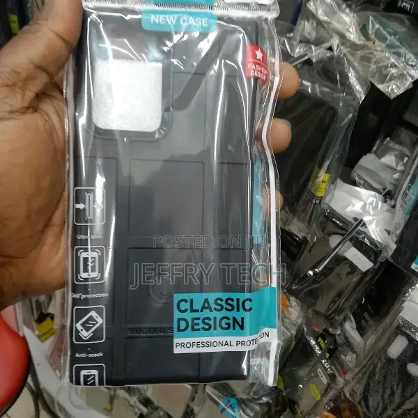 Samsung Galaxy Note 20 Ultra Rugged Shield Square Grid Textu