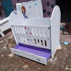 Mdf Baby Cot 4 by 2 Fitts