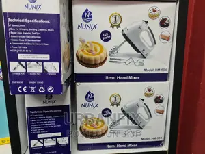 Nunix 120 Watts 7 Speed Hand Mixer