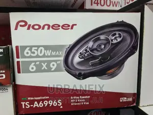 Pioneer 650 Watts Oval Midrange Speakers