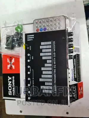 Sony Equalizer With 7 Band and Bluetooth