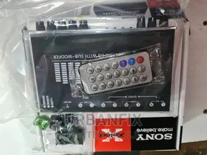 Sony Xplode Bluetooth 7 Band Equalizer