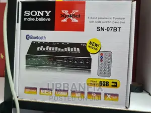7 Band Sony Xplode Equalizer With Bluetooth