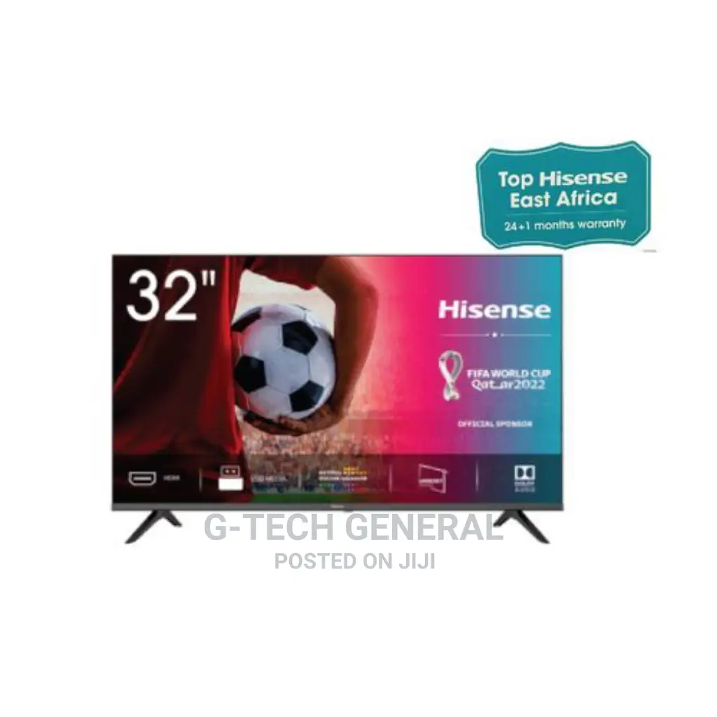 Hisense 32" Smart Android, Frameless, Youtube, Netflix