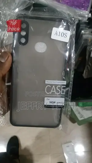 Moke Back Cover for Samsung Galaxy A10s Translucent Shockpro