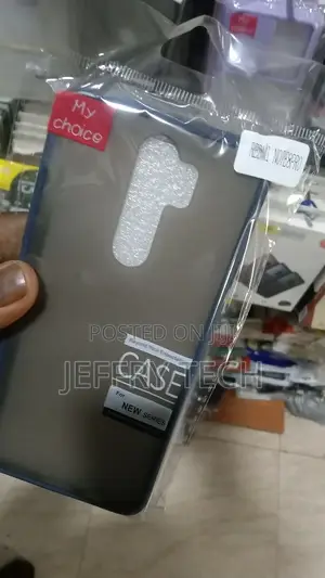 Back Cover for Redmi Note 8 Pro Smoke Shock Proof Rubberised