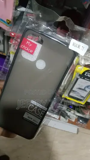 Smoke Back Cover for Realme 7i / Realme C17 TPU Silicone Fra