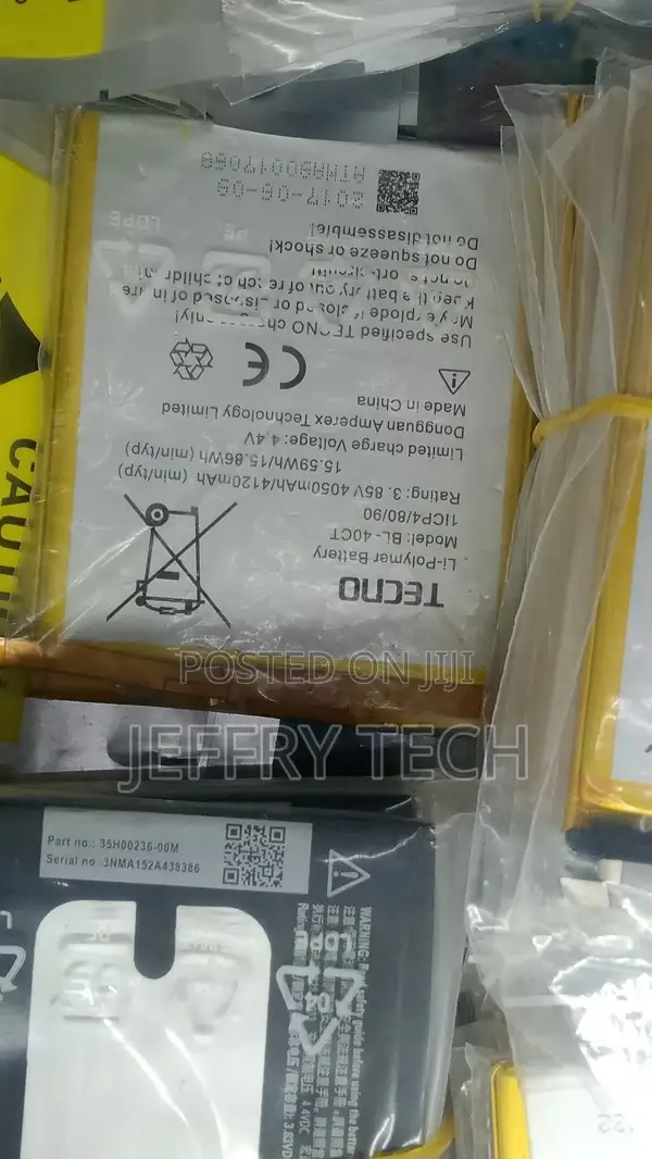 Tecno WXJP (BL-40CT) Battery Replacement