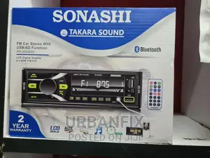 Sonashi Bluetooth Car Radio With Usb, Fm