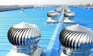 Industrial Wind Driven Turbine Ventilators.