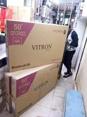 Vitron 50" Inch Uhd Frameless Android