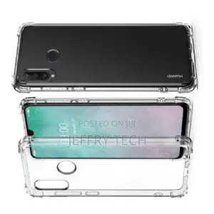 Transparent Shockproof Back Cover- Huawei P30 Lite