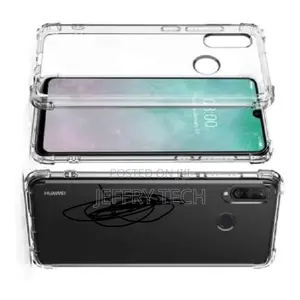 Transparent Shockproof Back Cover- Huawei P30 Lite