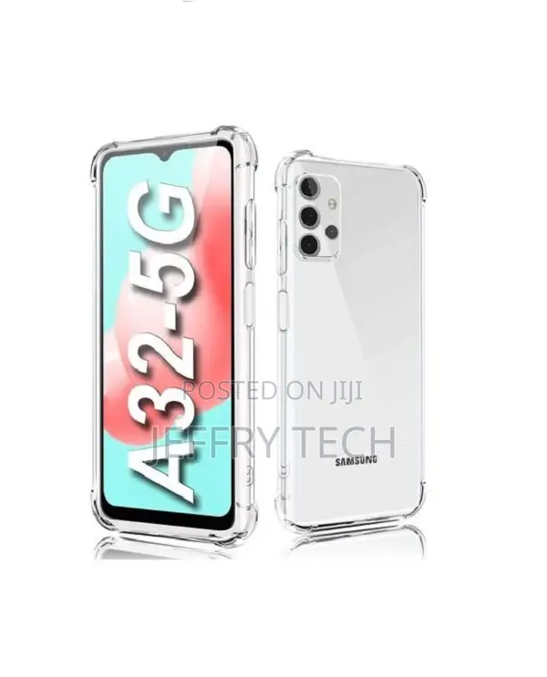 Transparent Shockproof Back Cover- Samsung A32 5G