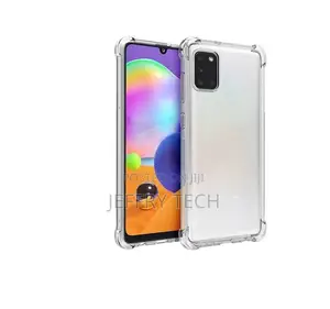 Transparent Shockproof Backcover- Samsung A31