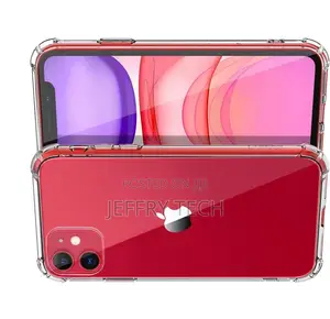 Transparent Shockproof Back Cover- iPhone 11