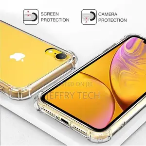 Transparent Shockproof Back Cover – iPhone XR