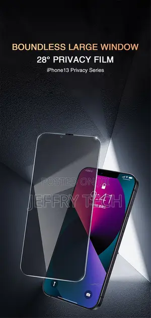 3PCS Privacy Screen Protector for iPhone 14 PRO MAX Anti-Spy