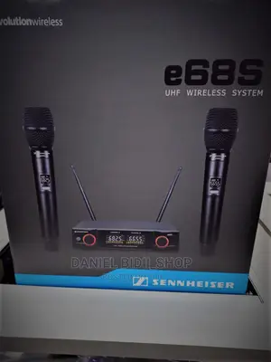 Sennheiser Uhf Wireless System E685 Pair Mic
