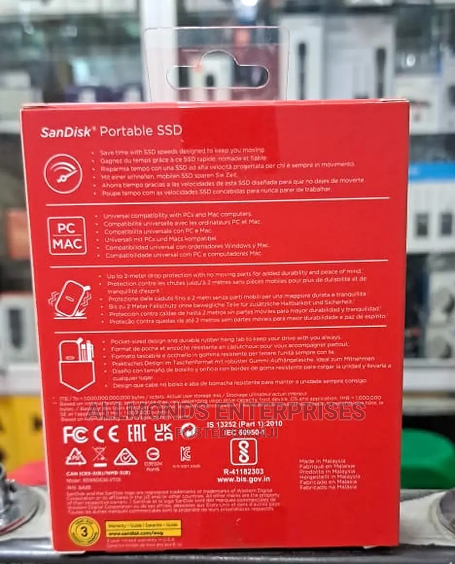 Sandisk Portable Ssd 2 Tb