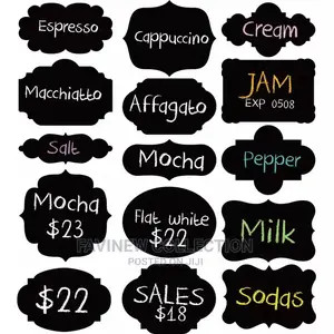 Waterproof Jar Stickers/ Pantry Labels