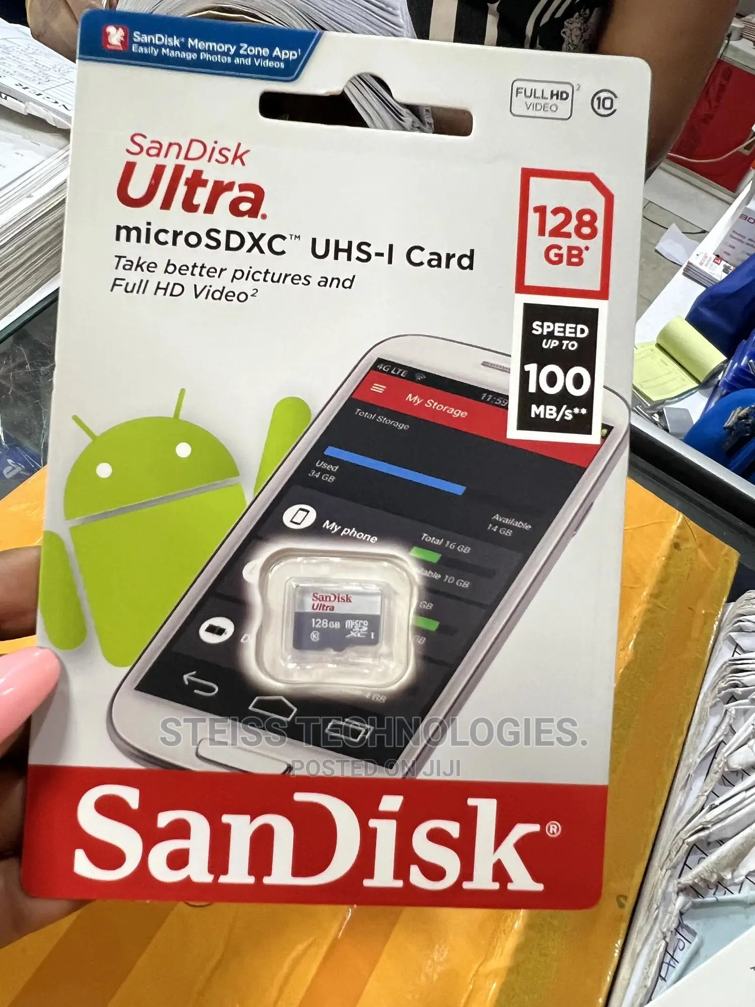 128gb Micro Memory Card.