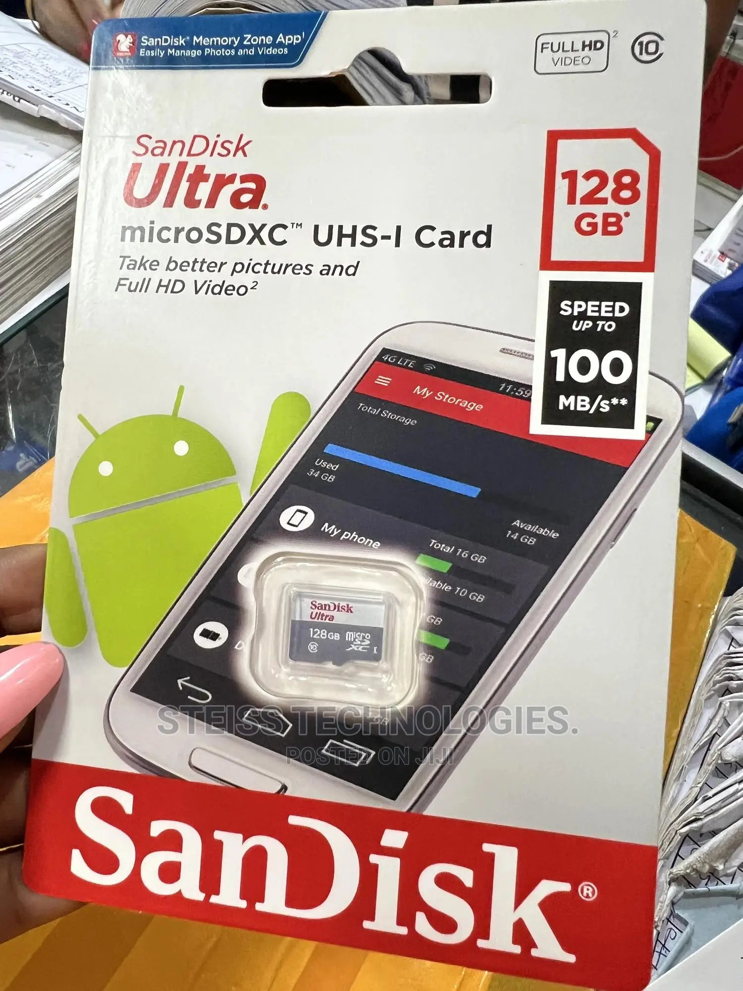 128gb Micro Memory Card.