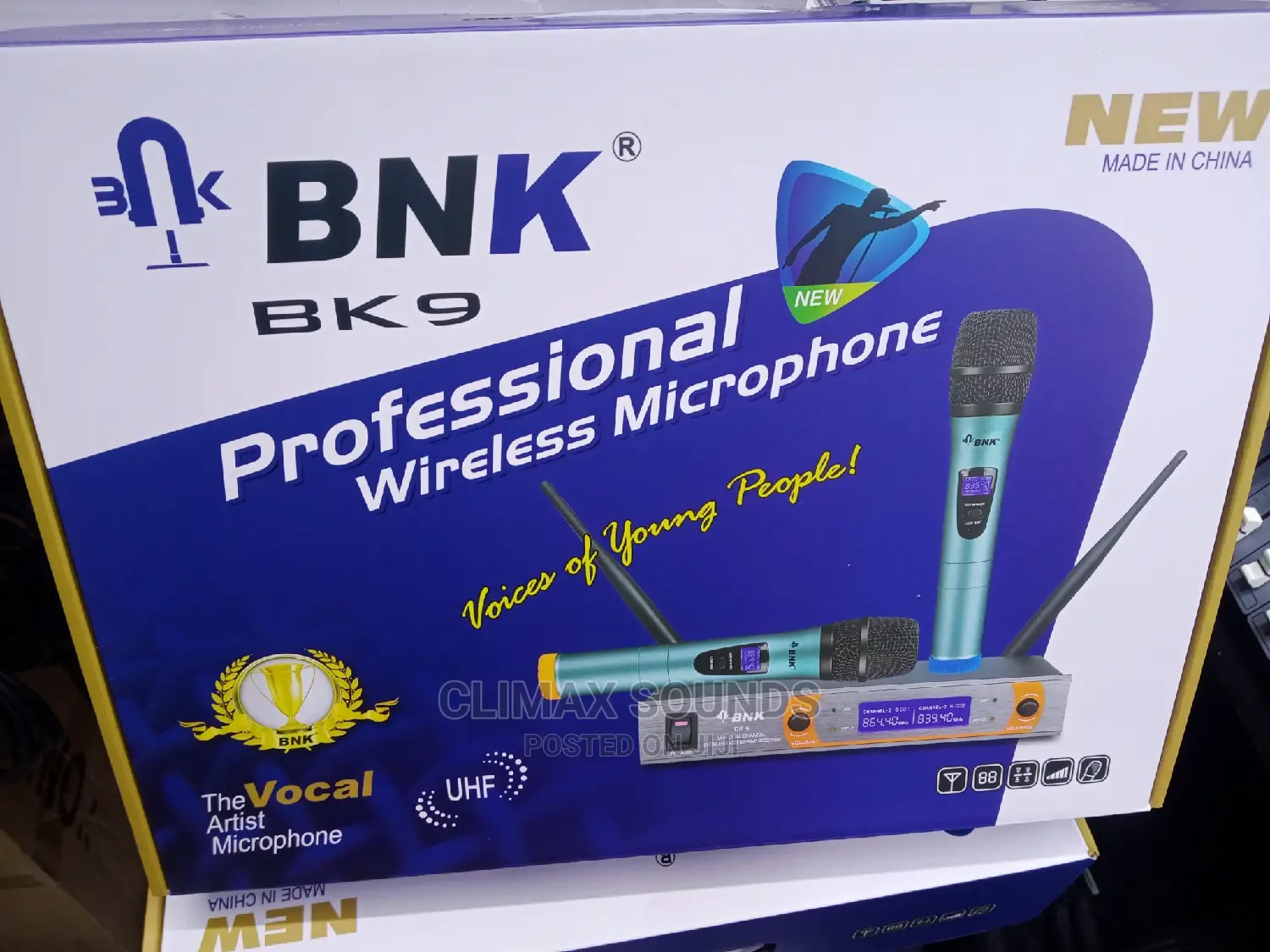 Bnk Wireless Microphone Bk9