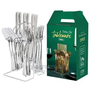 24pc Stainless Cutlery Set*