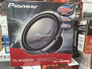 Pioneer 2000 Watts Double Coil Bass Subwoofer