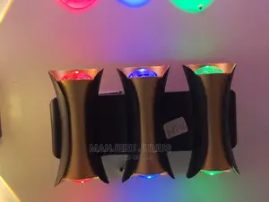 Triple Multicolored Wall Light