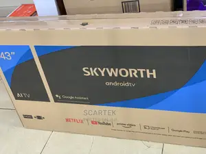 43’’ Android Tv by Skyworth (New)