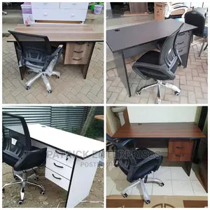 1.2 Mtrs Office Desk Plus Low Back Recliner Mesh Chair