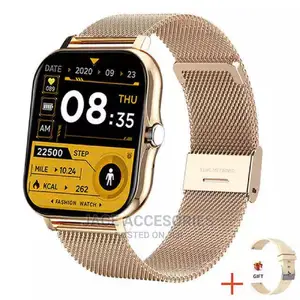 I7 Smart Watch With Stainless Steel Strap