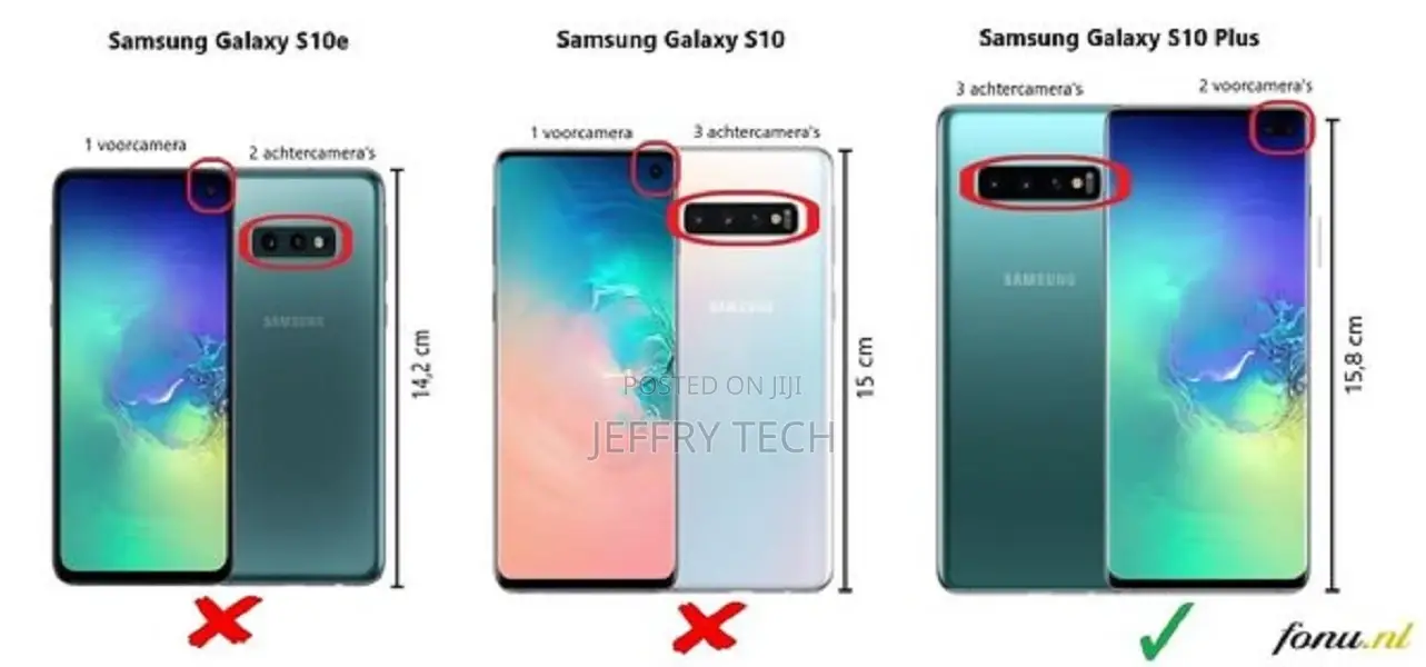 Samsung Galaxy S10 Plus Shockproof Case (Clear)