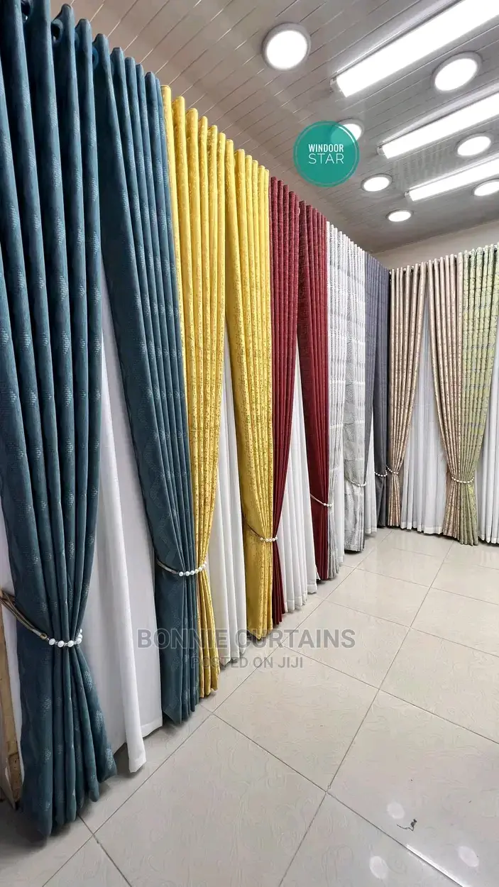 Curtains Tape Rods Rings Shears Curtains