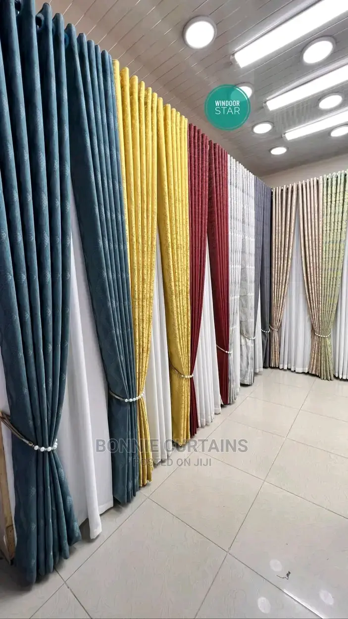 Curtains Tape Rods Rings Shears Curtains