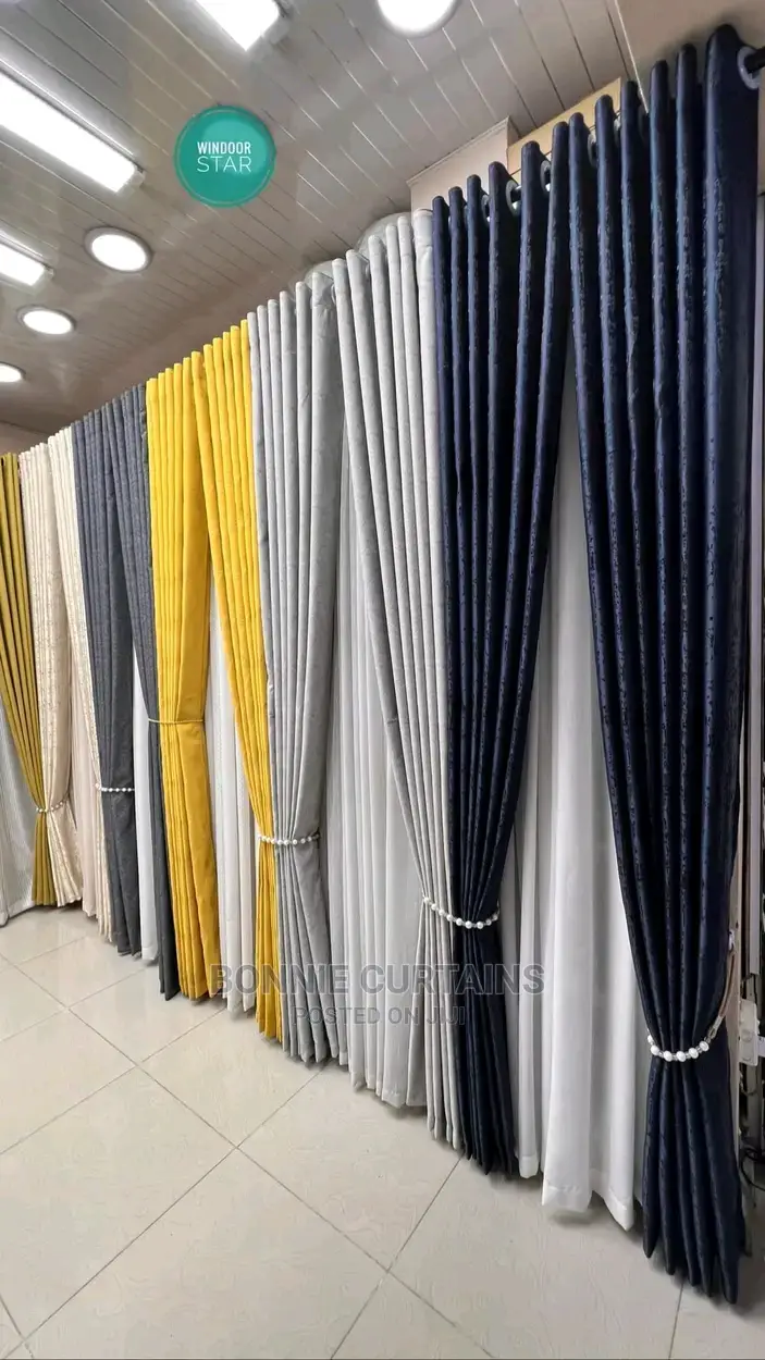 Curtains Tape Rods Rings Shears Curtains