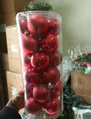 Classy Red Balls Christmas Set