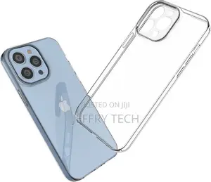 Transparent Silicone Case With Camera Protection iPhone 14