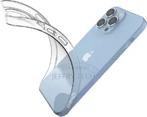 Transparent Silicone Case With Camera Protection iPhone 14