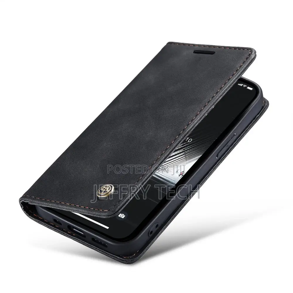 Caseme iPhone 14 Plus Flip Case (Black)