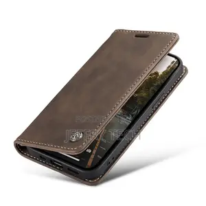 Caseme Bookcase for iPhone 14 Plus (Brown)