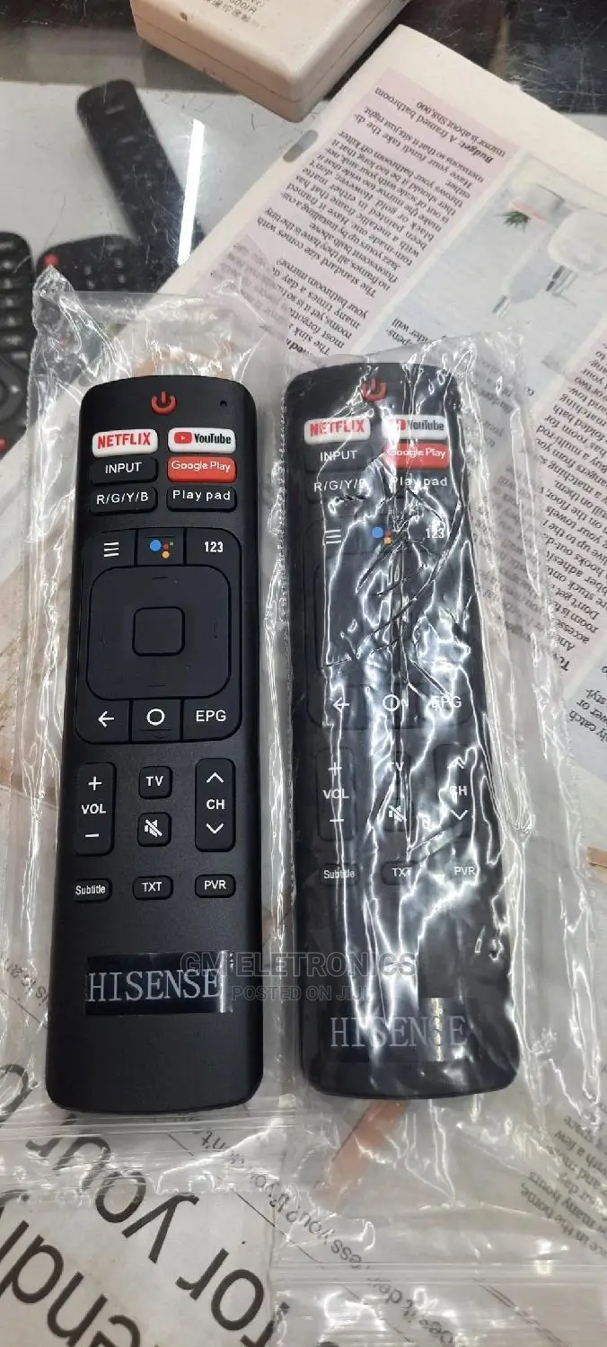 New Smart Android Hisense Replacement Remote.