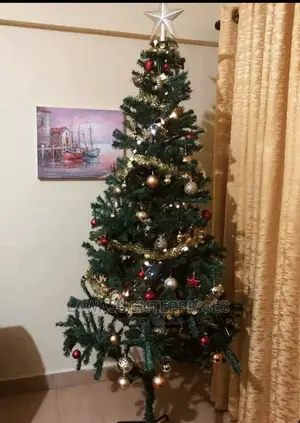 Green Cyprus Christmas Tree 7ft (210cms)