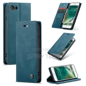 Blue iPhone 6 Plus / 7 Plus / 8 Plus Caseme Compact Flip Wal