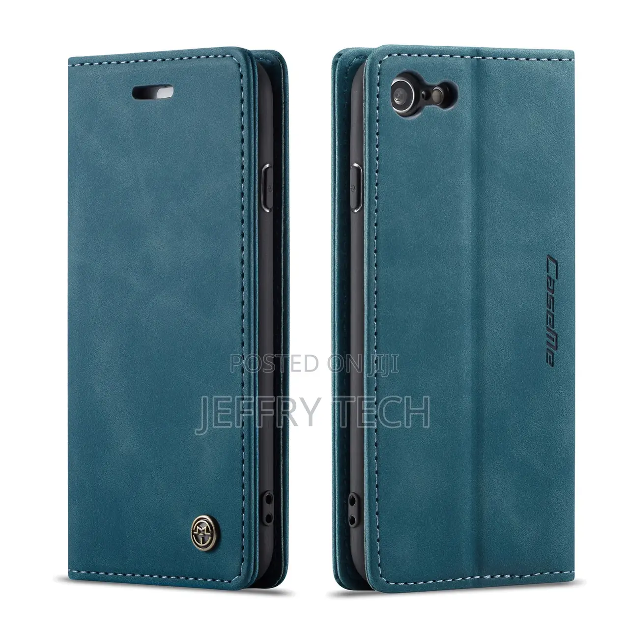 Blue iPhone 6 Plus / 7 Plus / 8 Plus Caseme Compact Flip Wal