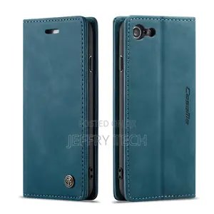 Blue iPhone 6 Plus / 7 Plus / 8 Plus Caseme Compact Flip Wal