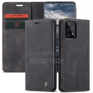 Black Galaxy A33 5G Caseme Slim 2 Card Slot Classy Wallet Ca