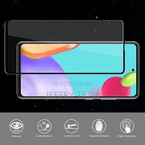 Full Cover Tempered Glass Screen Protector for Galaxy A72